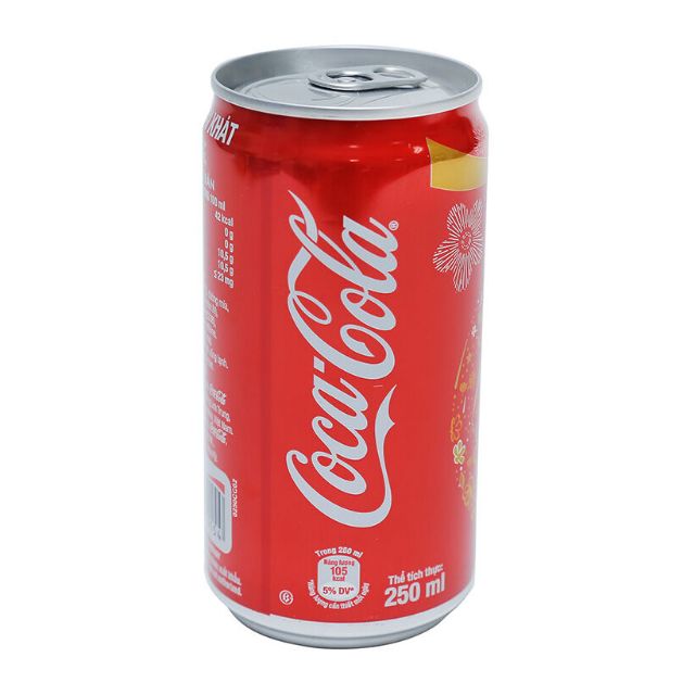 Siêu mới 1 lon coca vị nguyên bản 250ml