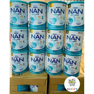 Sữa công thức NAN OPTIPRO nhập khẩu từ Nga MẪU MỚI 800gram đủ các số 1,2,3,4