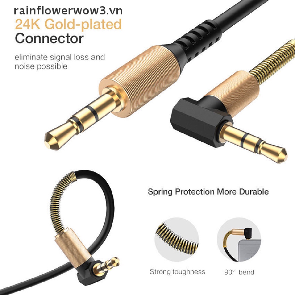 Cáp Chuyển Đổi Âm Thanh Từ 3.5mm Sang Aux