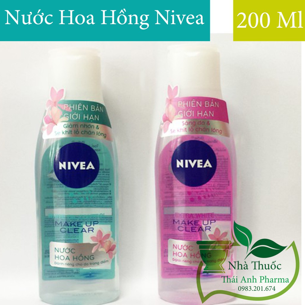 Nước Hoa Hồng Nivea 200ml