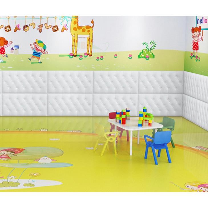 [Bộ 6 cái] Miếng dán tường mềm 3D - Home and Garden