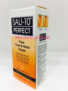 Kem trị khô da,nứt gót chân Sali-10