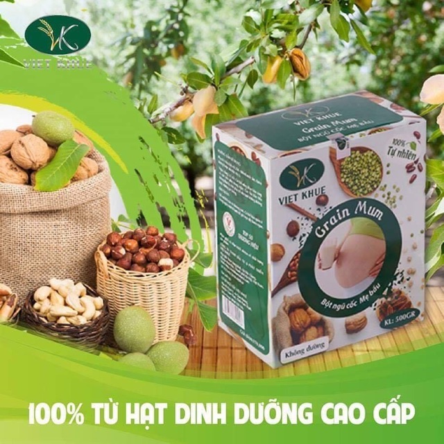 (Date xa) Ngũ cốc Mẹ Bầu Grain Mum Việt Khuê 500gr