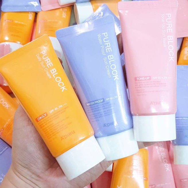 ( HÀNG CHÍNH HÃNG ) Kem Chống Nắng A'PIEU Pure Block Natural Daily Sun Cream SPF45/PA+++