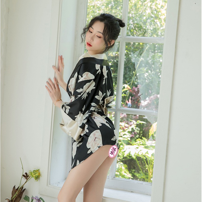 No.18 A046 phong cách nhật bản kimono Bộ đồ ngủ sexy kích thích gợi tình/ Trang phục hóa trang/ Gợi Cảm Cosplay BCS21 | BigBuy360 - bigbuy360.vn