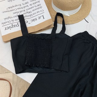 SET ÁO CROPTOP & QUẦN BAGGY - [ẢNH THẬT + HÀNG CÓ SẴN]