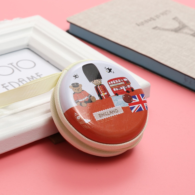 Ví Đựng Tiền Xu Mini Bằng Thiếc Sáng Tạo