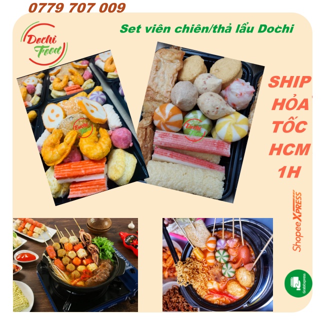Viên chiên/thả lẩu tùy chọn - siêu hấp dẫn và tiện lợi