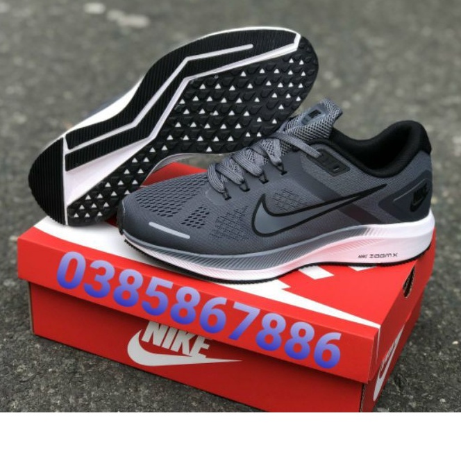 Giày Nike Air Zoom Running Pegasus Xám Nam (M) [Auth - Chính Hãng - FullBox] SaigonSneaker79store