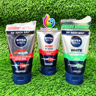 Sữa Rửa Mặt Nivea Nam 100g