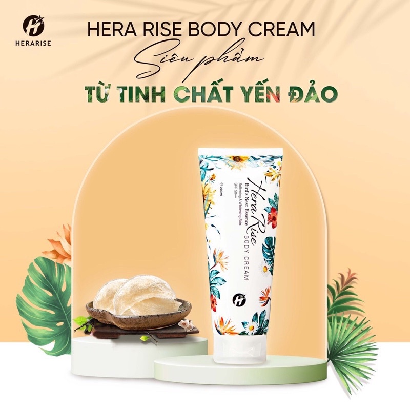 Kem dưỡng da body Hera Rise nâng tone sau 7 ngày