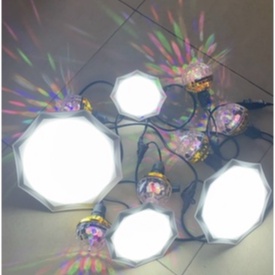 Bóng đèn led đĩa bay kim cương 24w 38w 48w 58w ánh sáng trắng