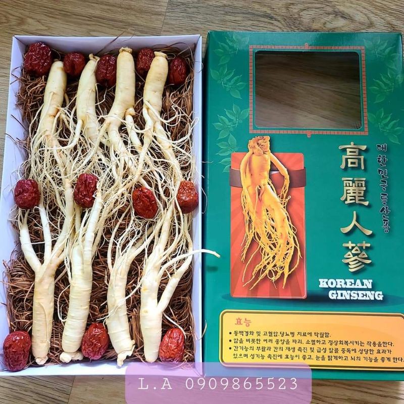Sâm và Táo đỏ Han quốc