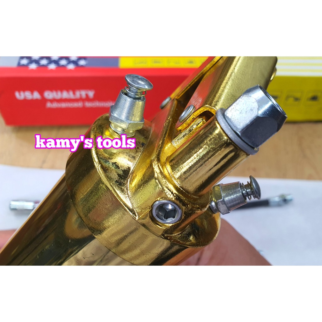 SÚNG BƠM MỠ PRECOOL 600CC 2 XY LANH T0828