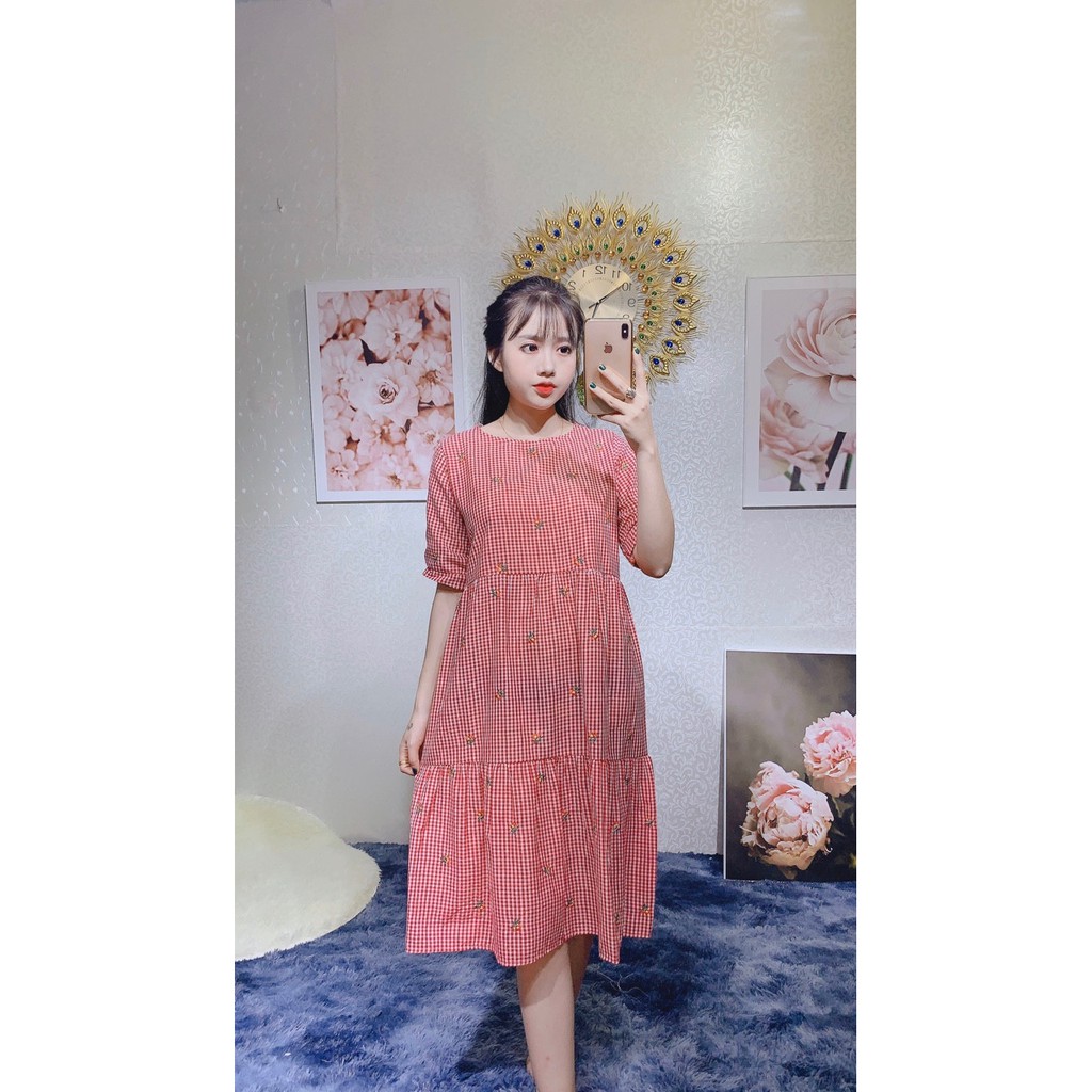 váy bầu thiết kế ( ảnh thật)