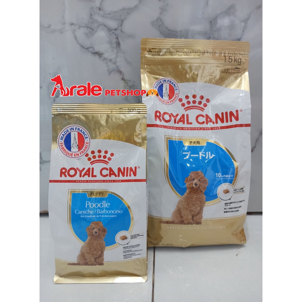 Hạt Royal Canin Poodle Puppy Cho Chó Poodle Con dưới 10 tháng tuổi [ 500g &amp; 1.5kg ]