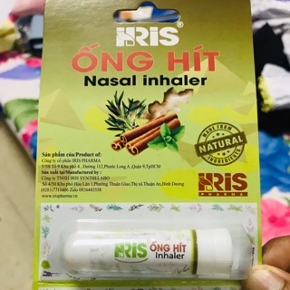 Ống hít mũi Gừng Quế Bạc hà Iris