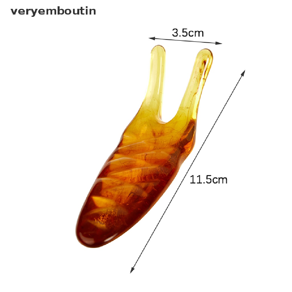 Bảng Đá Guasha Bằng Nhựa Tự Nhiên Mát Xa Tay Thư Giãn