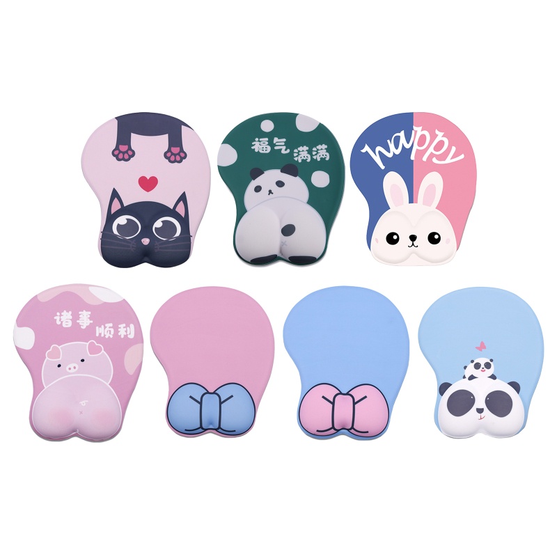 Tấm Lót Chuột Và Bàn Phím Chơi Game Có Đệm Kê Cổ Tay Cho Mackbook Laptop