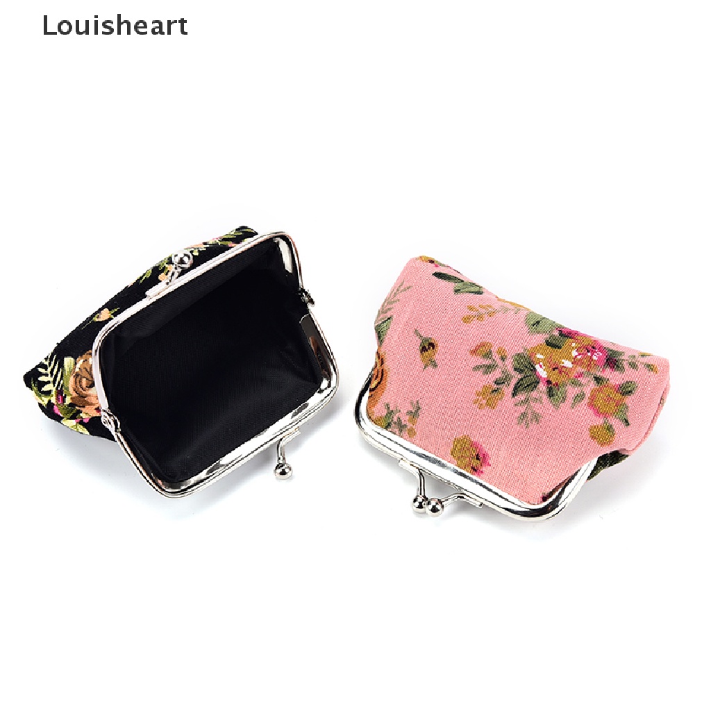Ví Đựng Tiền Xu Louisheart TFG Họa Tiết Hoa Xinh Xắn