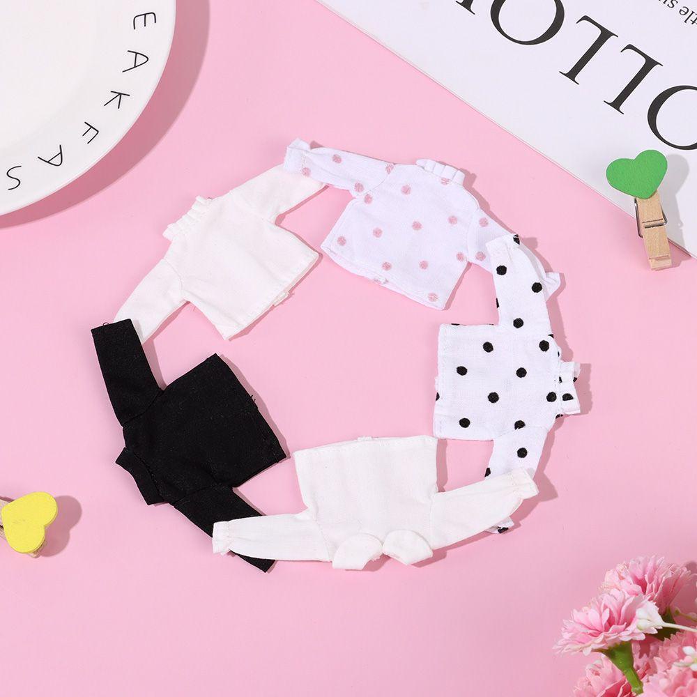 Áo Thun Họa Tiết Cầu Vồng Dễ Thương Cho Búp Bê ob11