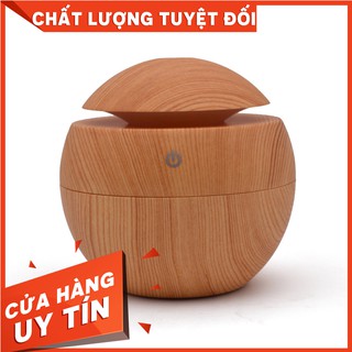 Máy phun sương tạo ẩm khuếch tán tinh dầu vân gỗ nhỏ