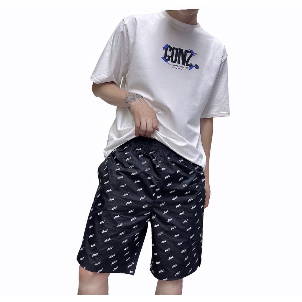 Quần Short Flex Đen Pants Gonz