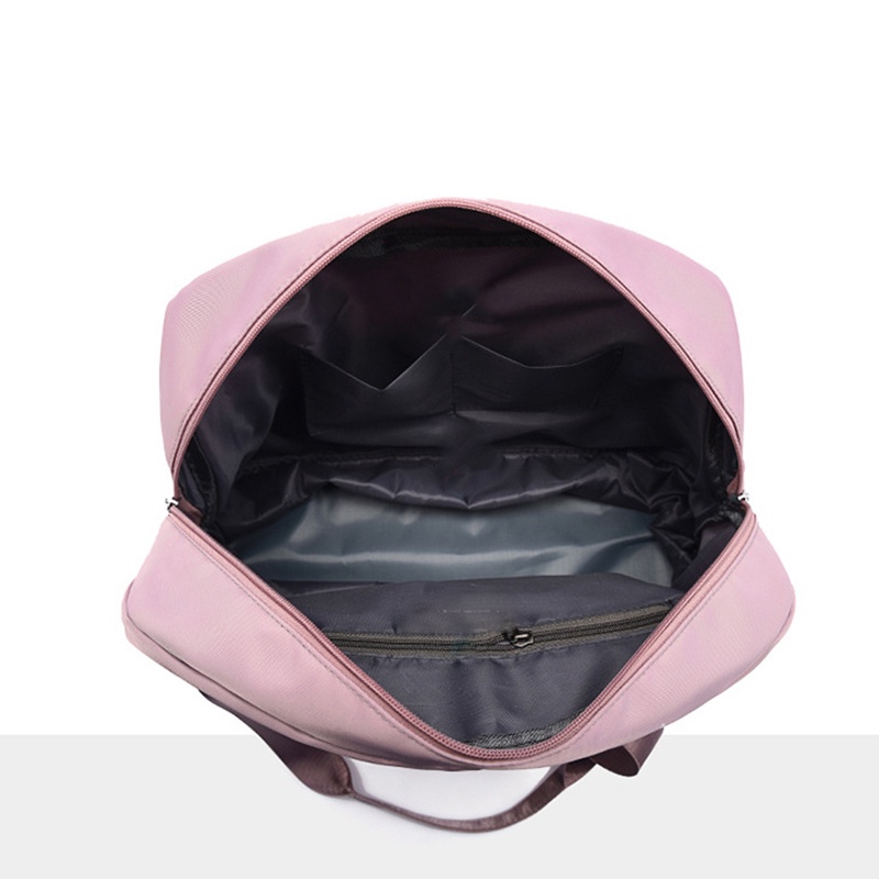 Túi xách thể thao IELGY bằng vải oxford in họa tiết có ngăn đựng đồ khô và ướt thời trang cho nữ