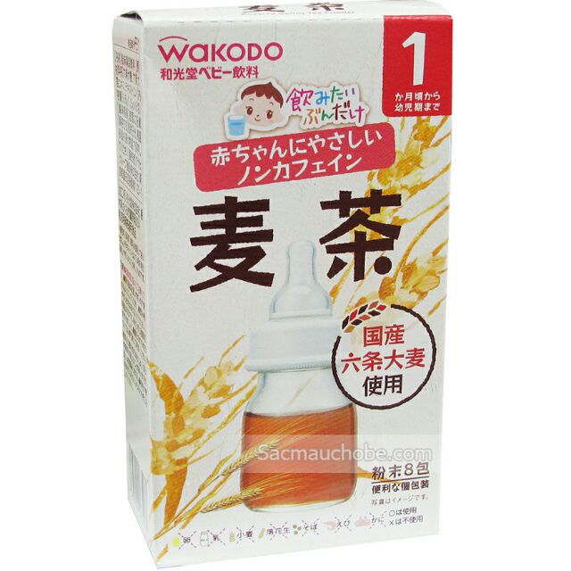 (Sỉ_ lẻ) [date mới nhất] Trà lúa mạch Wakodo Nhật Bản - Thức uống dinh dưỡng cho bé sơ sinh