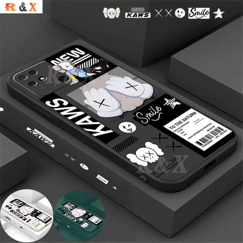 Ốp Điện Thoại TPU Dẻo Họa Tiết Kaws Sesame Street Cho Xiaomi Redmi 10C Redmi 10A Poco X3 GT M3Pro Poco X3 NFC X3Pro Note 11 Note 10 9A 9T 9C