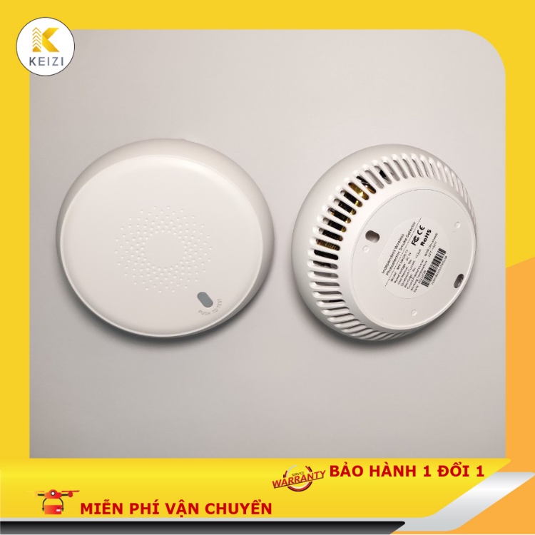 Thiết Bị Báo Cháy - Cảm Biến Khói ZigBee Thông Minh hệ Tuya / Smartlife