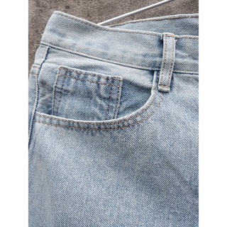 Quần Jeans Ống Xuông basic