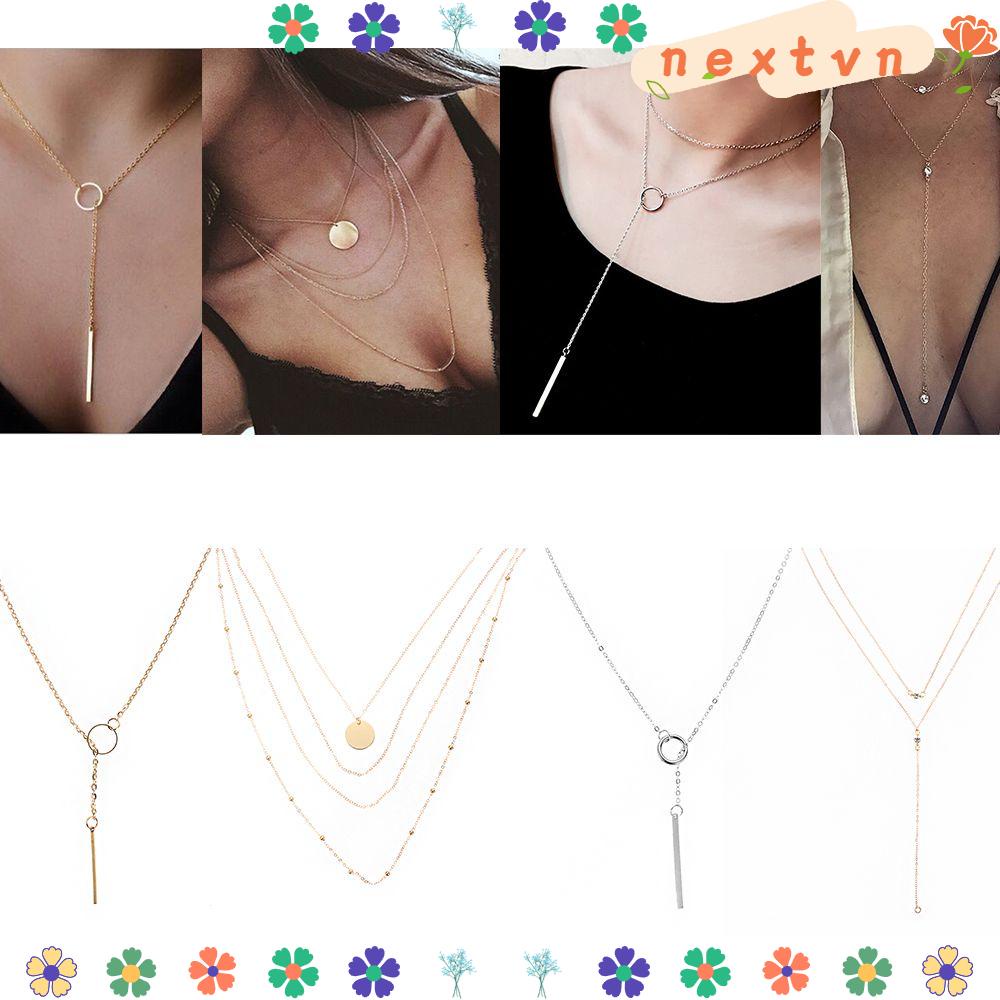 Dây chuyền nhiều lớp phong cách Boho thời trang sành điệu cho nữ