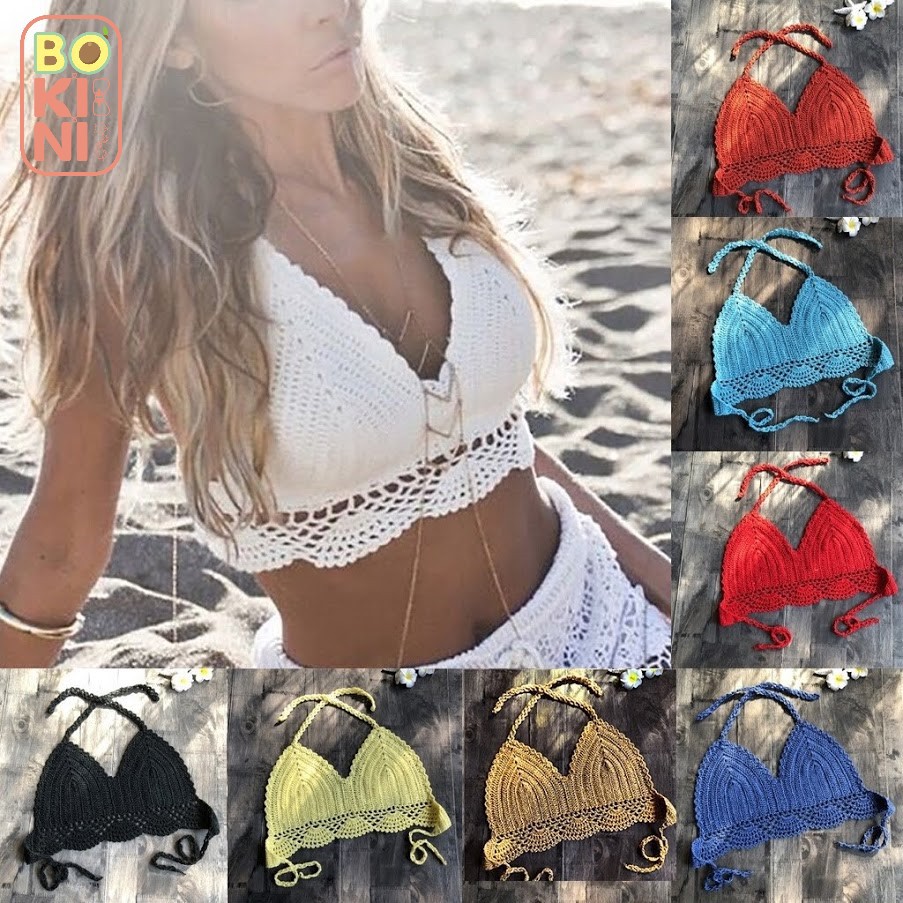 Bikini len móc (áo lẻ)