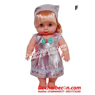 Búp bê Nathaniel mắt chớp: Dùng pin, hát tiếng Anh