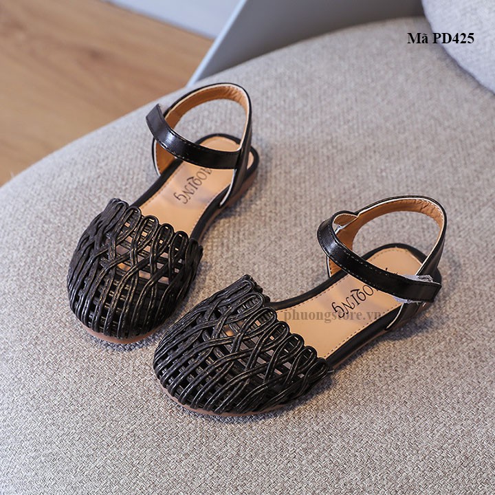 Giày sandal rọ cho bé gái từ 3-10 tuổi xinh xắn PD425