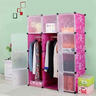 Tủ nhựa ghép 12 ô