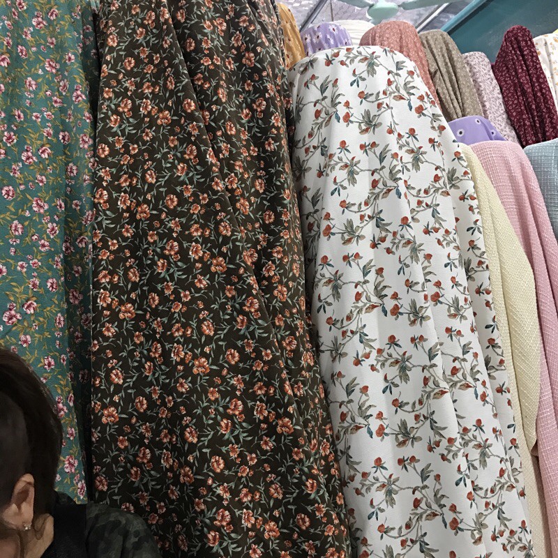 Vải nhug tăm hoa sam