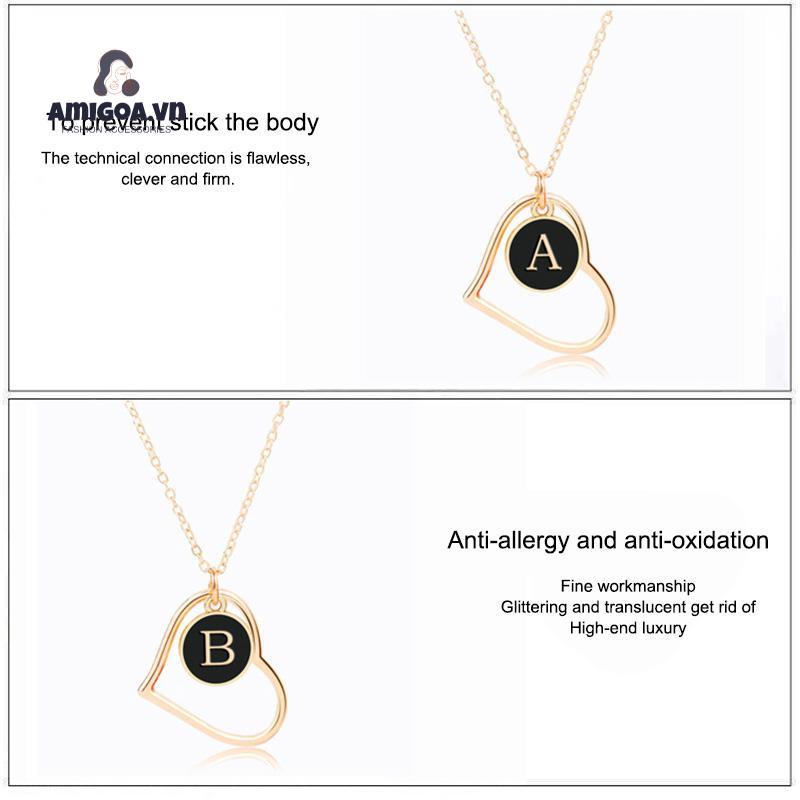 ✨✨Vòng cổ Mặt 26 Chữ Cái Tiếng Anh Thời Trang Sáng Tạo Cho Nữ