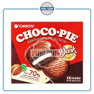 Bánh Chocopie Dark Orion Vị Cacao (Hộp 12 cái 360g)