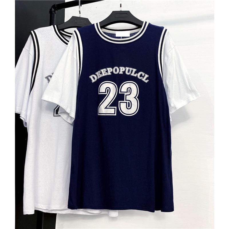 Combo 2 Áo thun form rộng bóng rổ