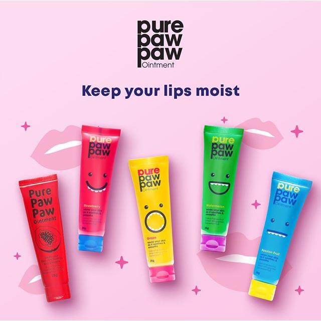 (Hàng Mới Về) Thuốc Mỡ 25g Chiết Xuất Từ Trái Cây / Dâu / Dưa Hấu / Nho / Nho Độc Đáo