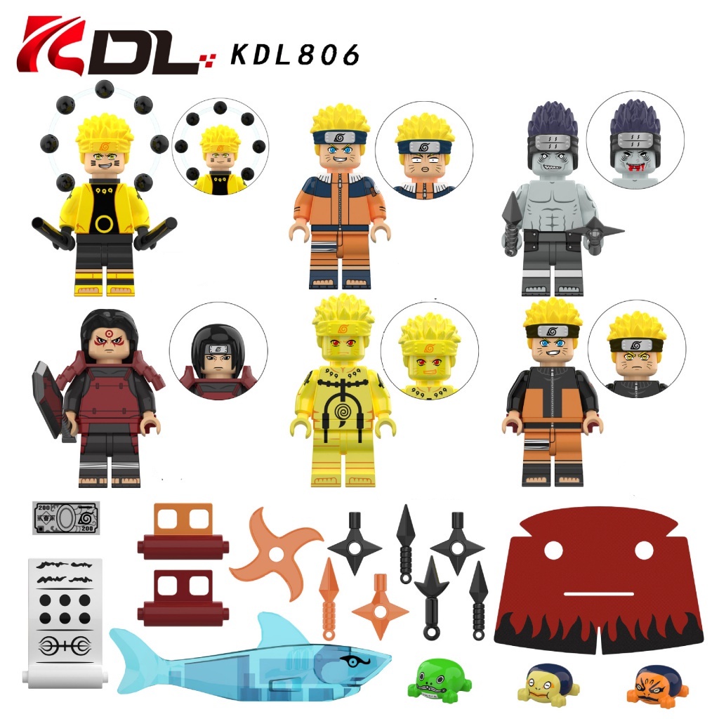 Mô Hình Nhân Vật Ninjago Hoạt Hình Naruto