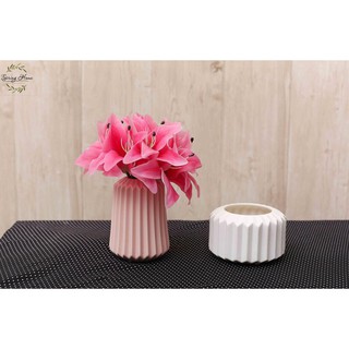 [ GIÁ SỐC ]  Bình, lọ hoa gốm góc cạnh trang trí nhỏ xinh, sang trọng, tinh tế, đẹp mắt