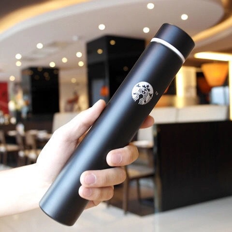 Bình Nước Giữ Nhiệt Bằng Thép Không Gỉ 304 Họa Tiết Starbucks Phiên Bản Giới Hạn