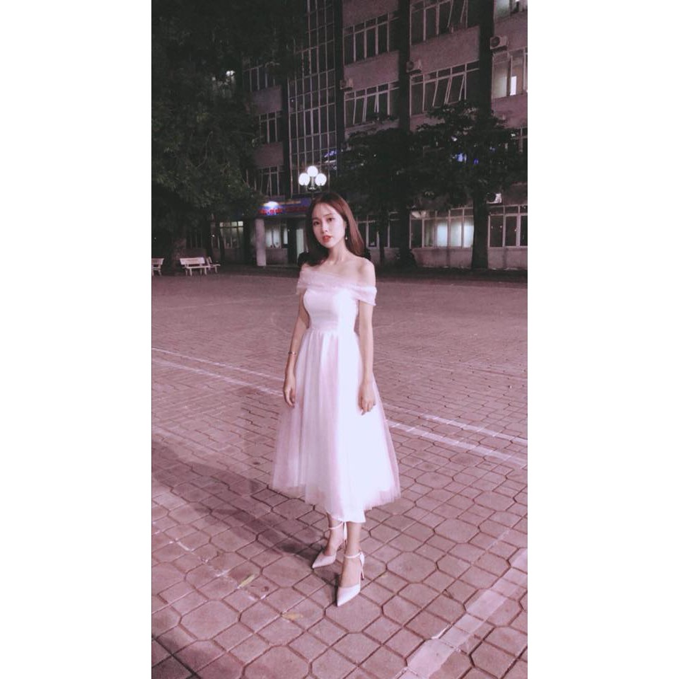 váy công chúa -trễ vai | BigBuy360 - bigbuy360.vn