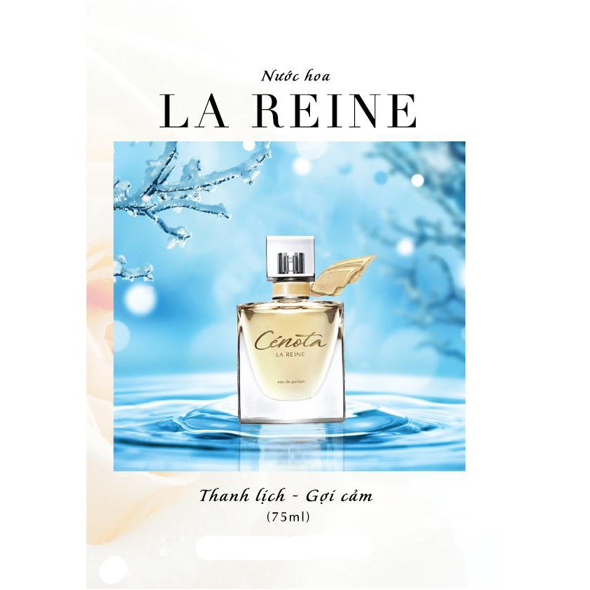 Nước hoa nữ La Reine Cenota 75ml, nước hoa nữ gợi cảm, quyến rũ và tự tin | BigBuy360 - bigbuy360.vn