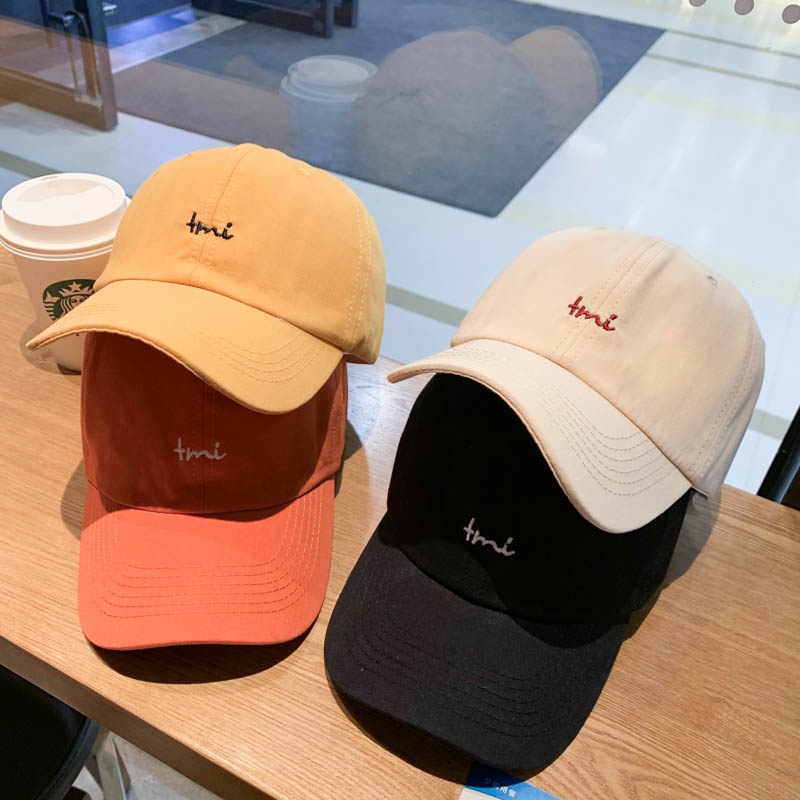 Mũ Lưỡi Trai Nam Nữ Jussy Fashion Nón Kết Tmi Form Mềm Chất Vải Cotton Thoáng Mát Nhiều Màu Hot