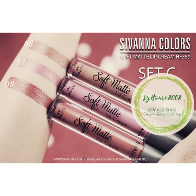 SON KEM SIVANNA SOFT MATTE HF359