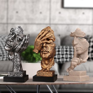 🔥𝐇𝐎𝐓 𝐃𝐄𝐀𝐋🔥Tượng Năm Mươi Sắc Thái Trang Trí Trưng Bày Tủ Kính MQ-017